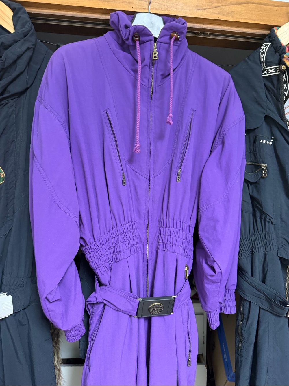 Bogner One piece Purple Snowsuit Size 10